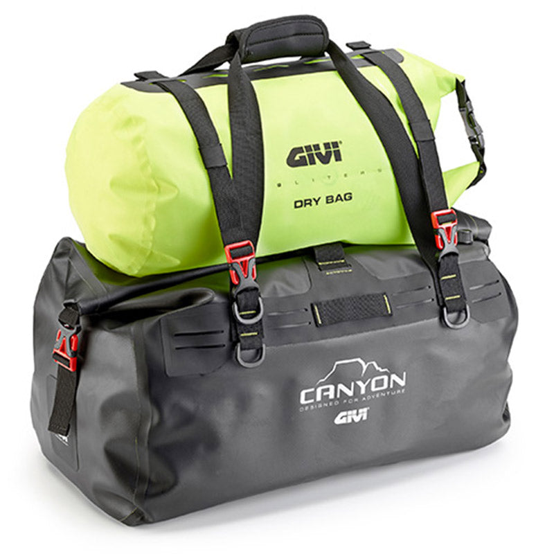 GIVI GRT712B Canyon: Αδιάβροχος Σάκος Ουράς 40L - Μαύρος (Cargo Dry Bag)