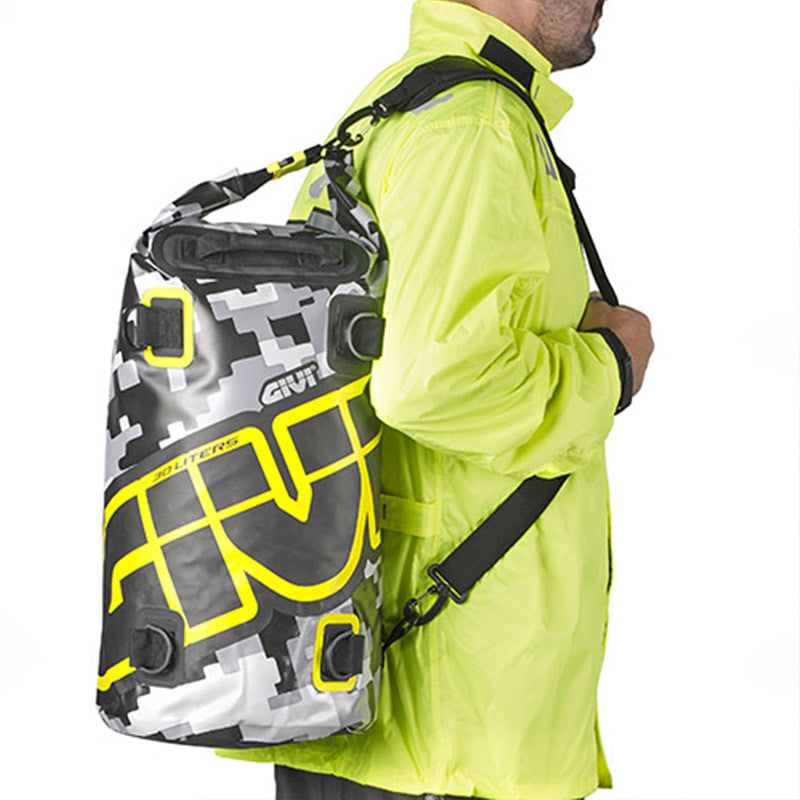 GIVI EA114CM: Αδιάβροχος Σάκος Ουράς 30L - Khaki/Grey