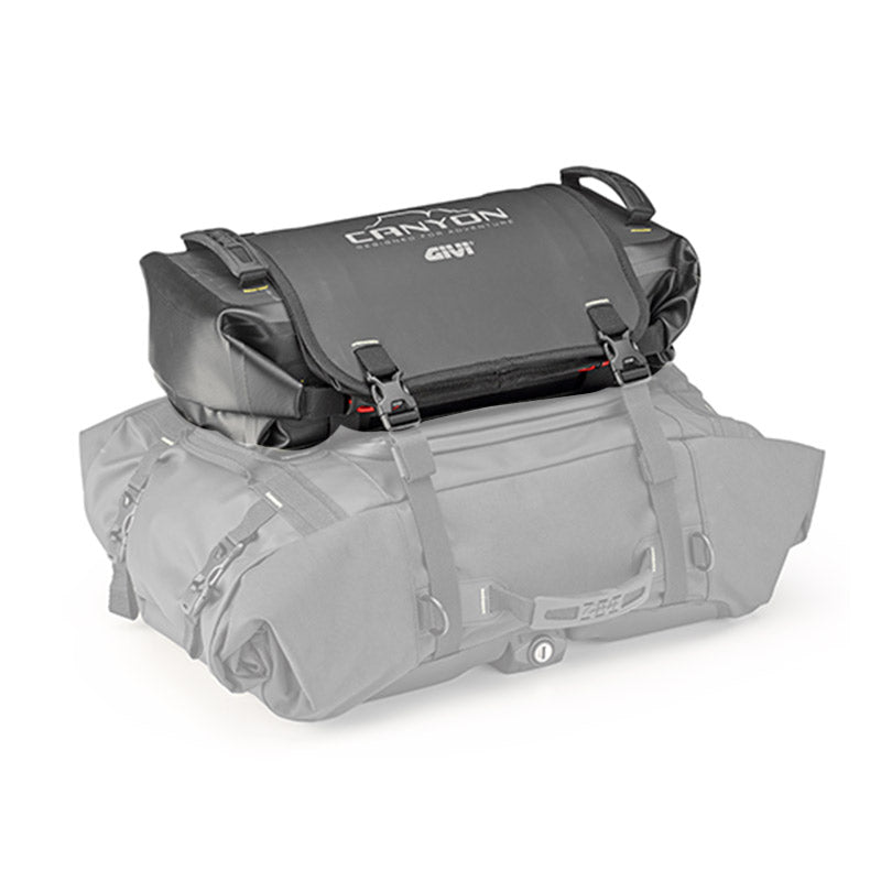 GIVI GRT724B Canyon: Αδιάβροχη Τσάντα Επέκτασης 12L (Μαύρη)