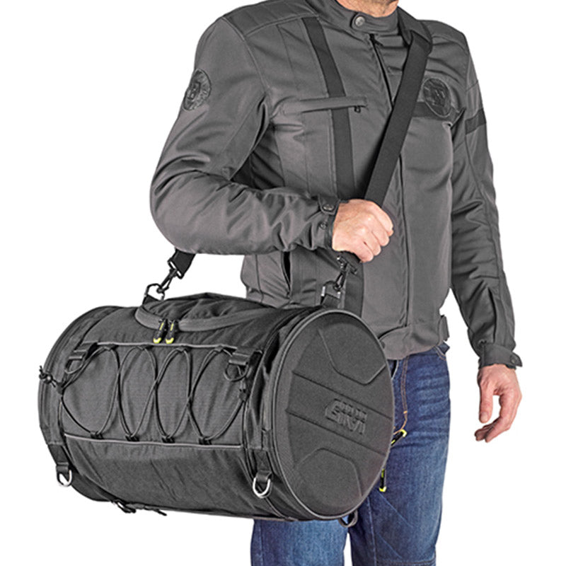 GIVI EA107C: Σάκος Ουράς 35L - Μαύρος (Κυλινδρικός)