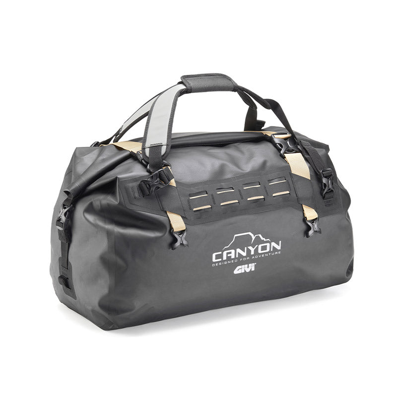 GIVI GRT712C Canyon: Αδιάβροχος Σάκος Ουράς 40L - Μαύρος (Convertible Cargo Dry Bag)