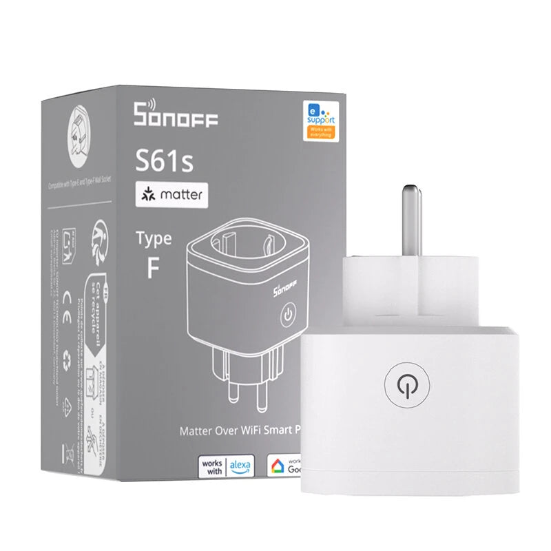 SONOFF iPlug Gen2 S61s Matter Over Wi-Fi Smart Plug (S61STPF)