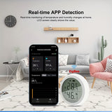 Tuya Digital LCD Indoor Zigbee Temperature &amp; Humidity Sensor
