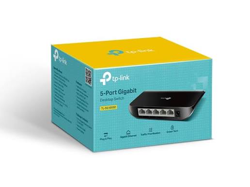 TP-Link TL-SG1005D V12 – 5-Port Gigabit Desktop Switch